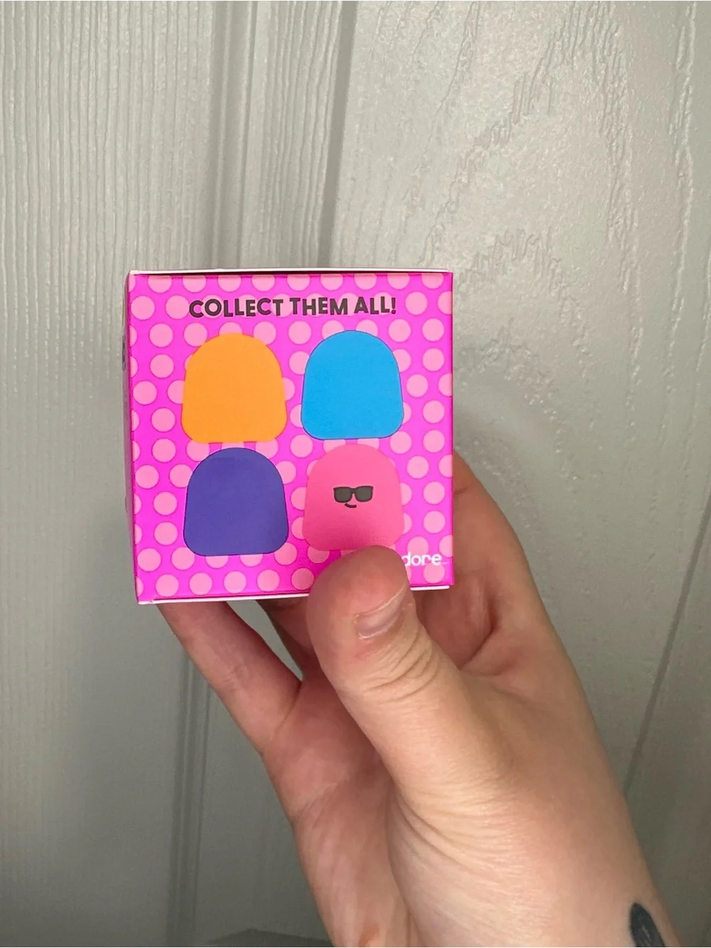 J’adore Gum Gum Drop Droppable Squishy Toy - Pink